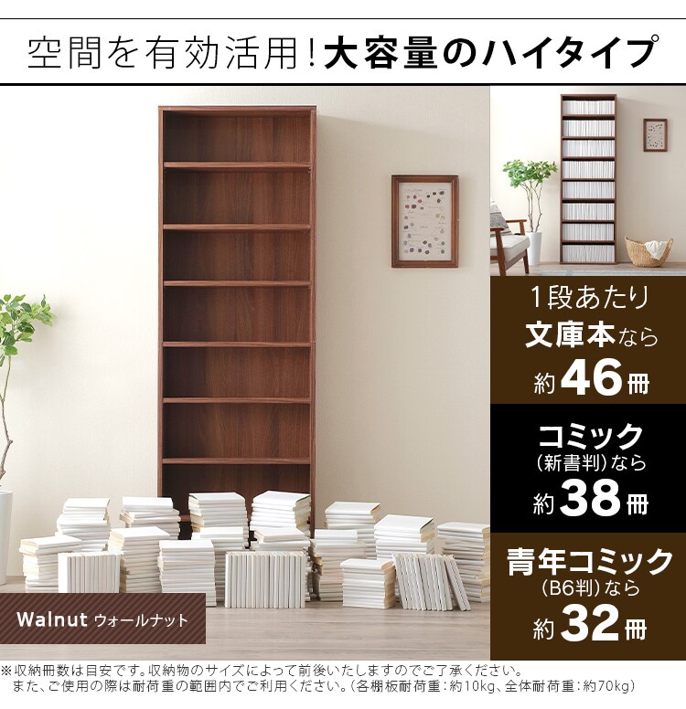 コミックラック ハイタイプ CORK-1860 全5色2