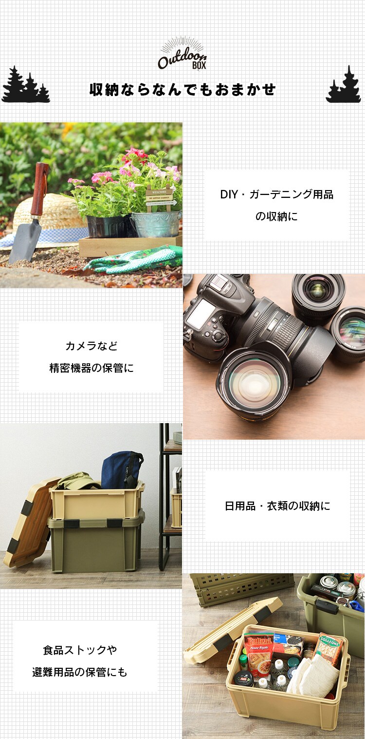 【19.5L】密閉バックルコンテナ MBR-OD21 全2色　6