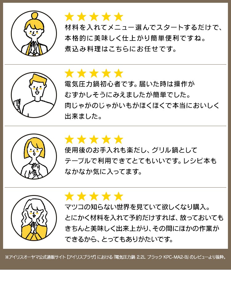 【訳あり】電気圧力鍋 3.0L PC-MA3-R 自動メニュー6種類 カシスレッド5