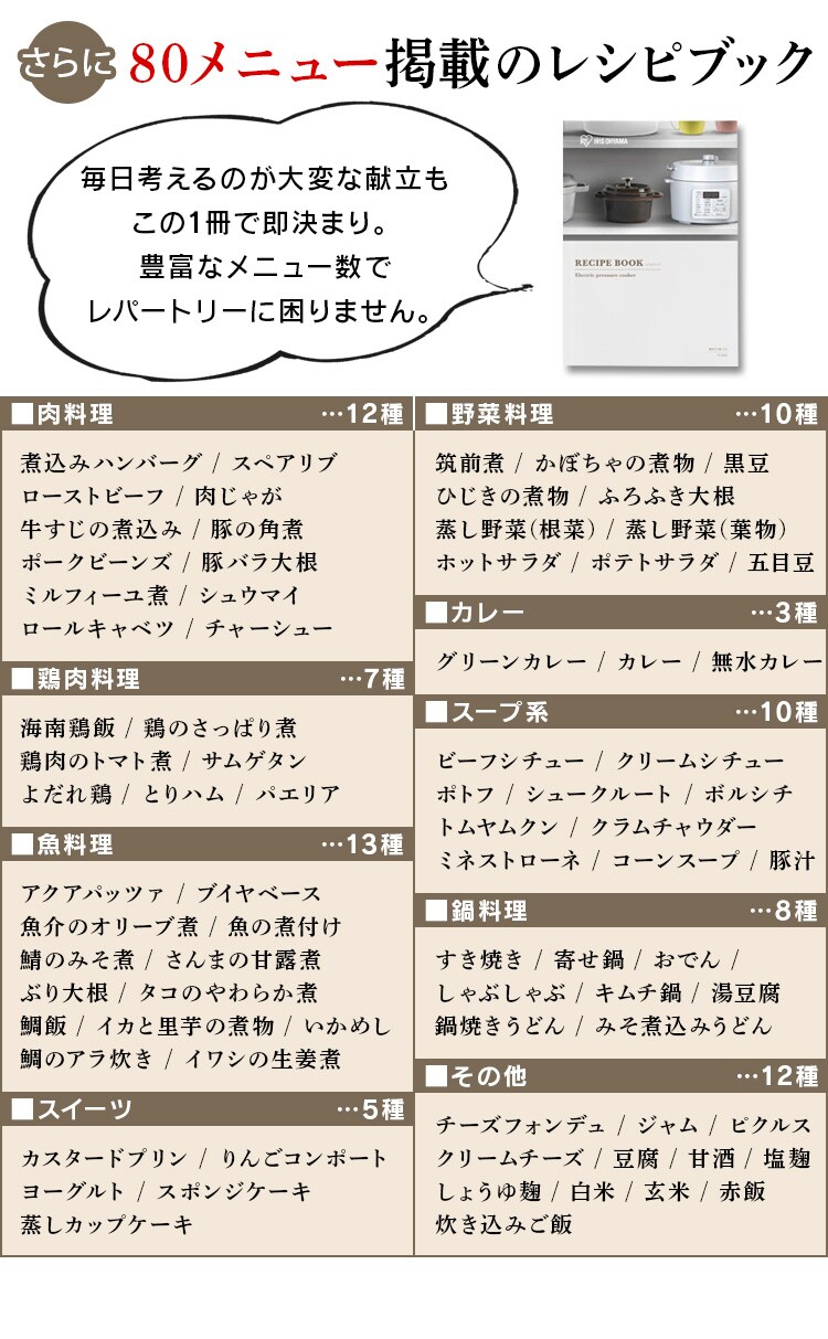 【訳あり】電気圧力鍋 3.0L PC-MA3-R 自動メニュー6種類 カシスレッド7