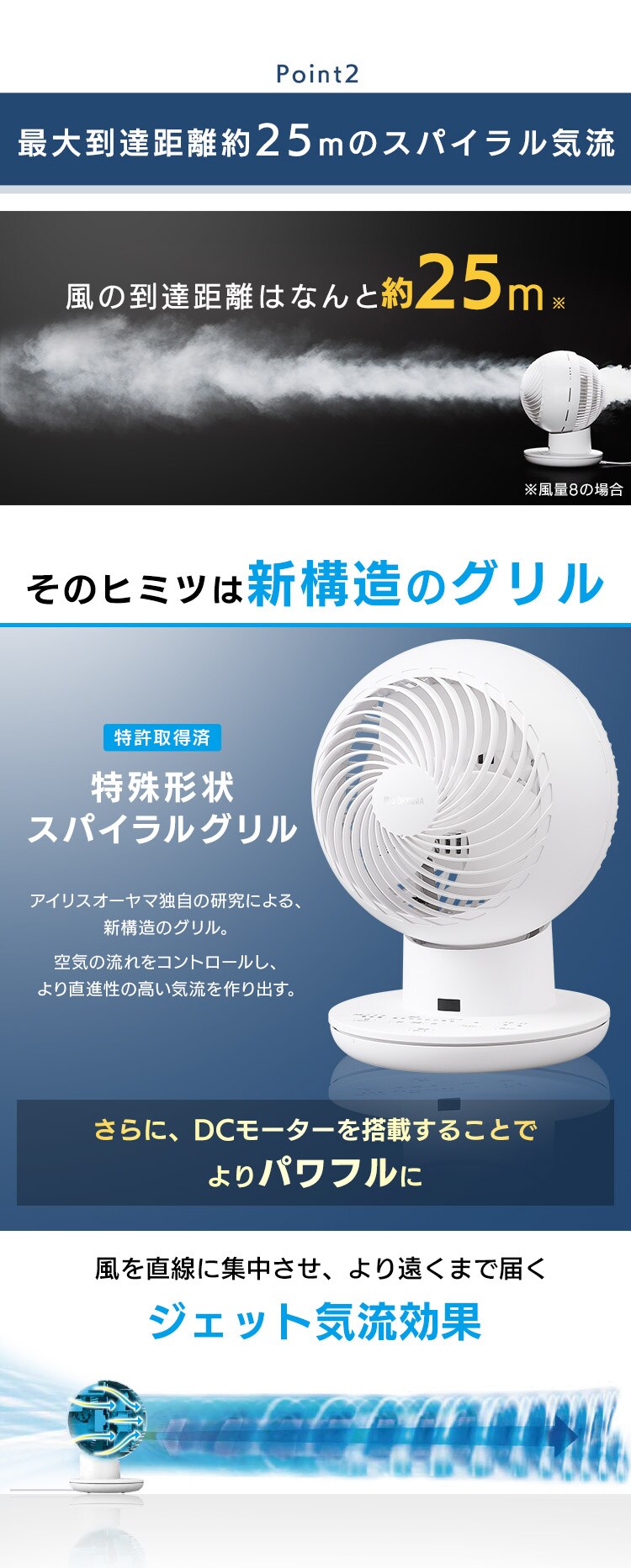 サーキュレーターアイ DCsilent 20畳 PCF-SDS152T5