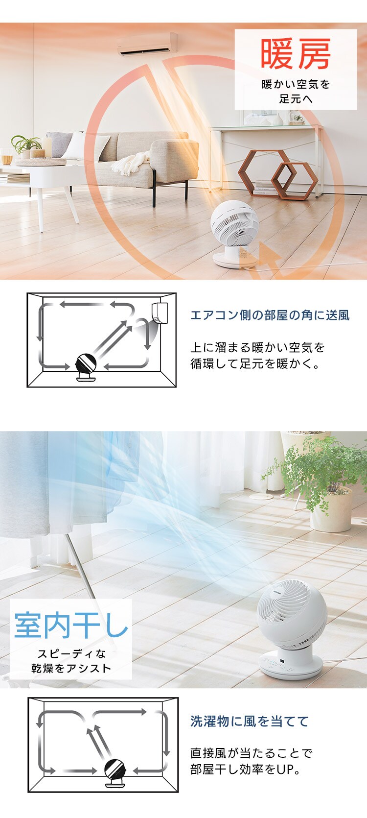 サーキュレーターアイ DCsilent 20畳 PCF-SDS152T12