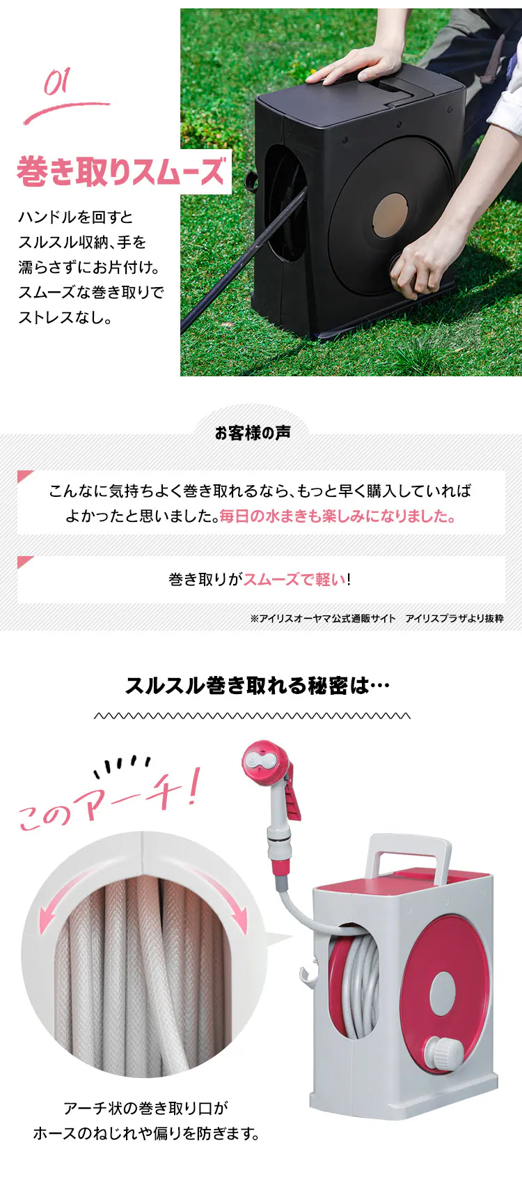 【20M】フルカバーホースリールスリム 4