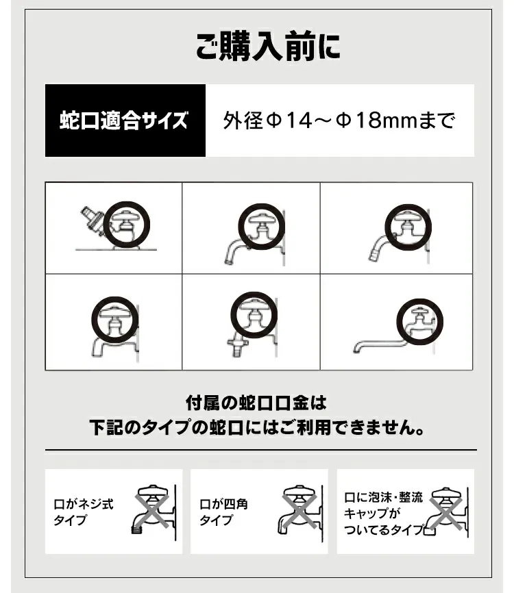 ホースリール 20m フルカバー 高耐久ホース 水流切り替え6種 FHHG-20 ブラック/ホワイト【2年保証付き】8