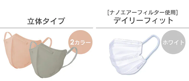 ≪21%OFF≫【30枚】 ナノエアー マスク 小さめサイズ10