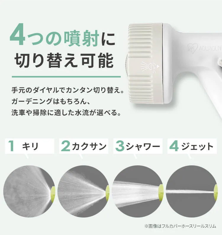 フルカバーホースリールコンパクト用アクアガン AGR-4 全2色1