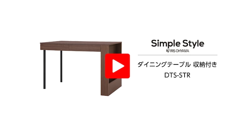 ダイニングテーブルセット 収納付き DTS-STR ナチュラル10