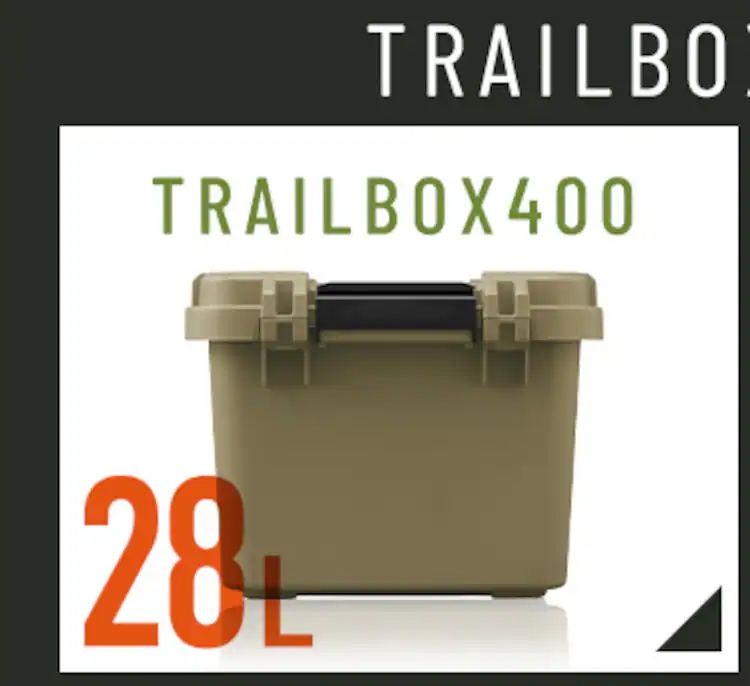 HUGEL スモークボックス 44L 耐荷重80kg SMB-600スモーク ボックス SMOKE BOX SMB-600 クリアブラック キャンプ 収納9