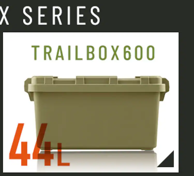 HUGEL スモークボックス 44L 耐荷重80kg SMB-600スモーク ボックス SMOKE BOX SMB-600 クリアブラック キャンプ 収納10