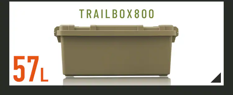 HUGEL スモークボックス 44L 耐荷重80kg SMB-600スモーク ボックス SMOKE BOX SMB-600 クリアブラック キャンプ 収納11