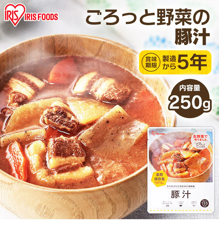 非常食 豚汁 250g0