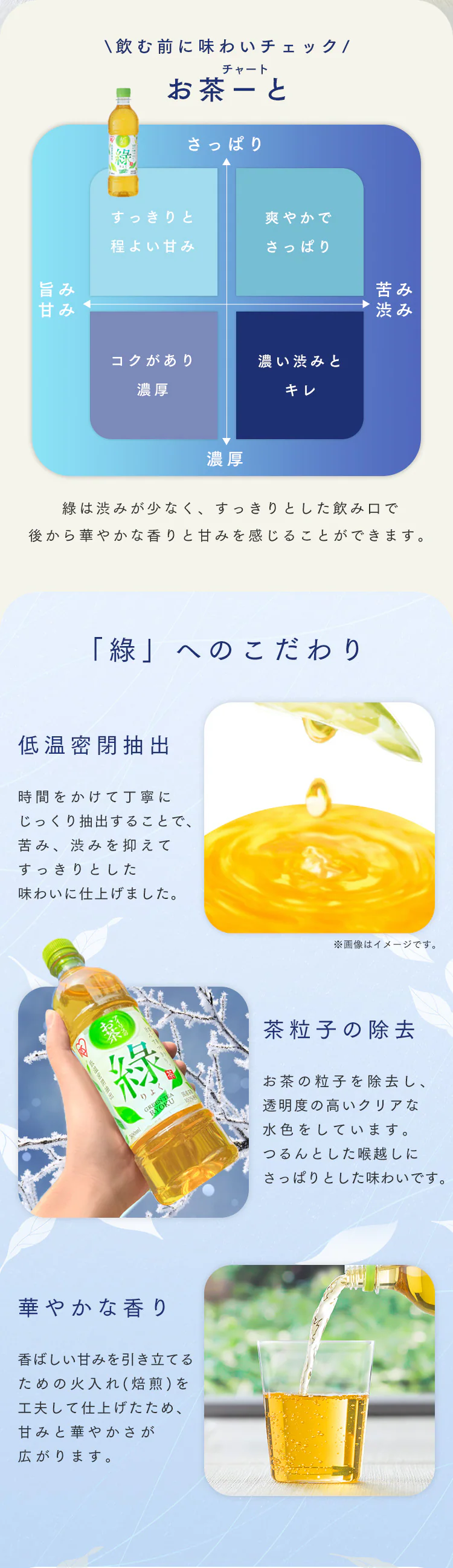 アイリスのお茶 ??緑茶 500ml&times;24本 国産茶葉100％使用1