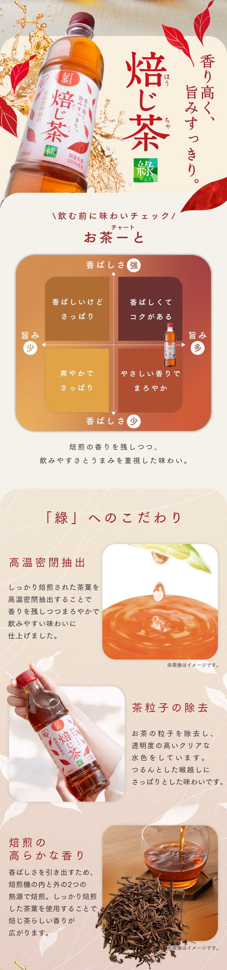 アイリスのお茶 ??緑茶 500ml&times;24本 国産茶葉100％使用1