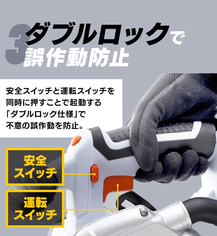 電動ノコギリ 丸のこ 18V 充電式 バッテリー付き JSC1409