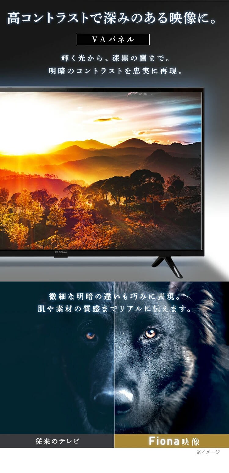 ≪終売品在庫限り≫フルハイビジョン液晶テレビ 40インチ ブラック 40FB10P3