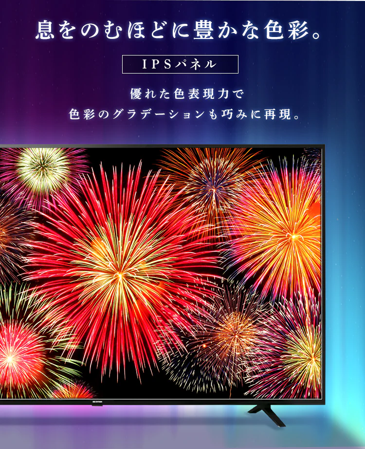 テレビ 65V型 4K対応 Fiona 65UB10PB【代引き不可】6