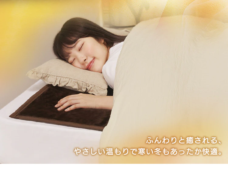 電気毛布 敷き 140×80? 自動切タイマー EHB-F1480 全2色3