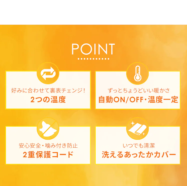 ペット用ホットカーペット  全3サイズ1