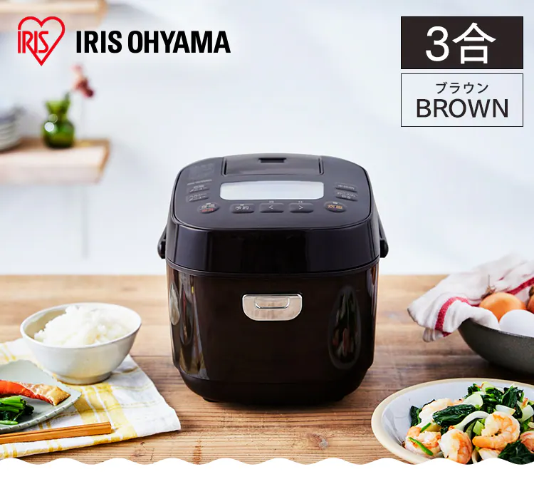 ジャー炊飯器3合_Kモデル