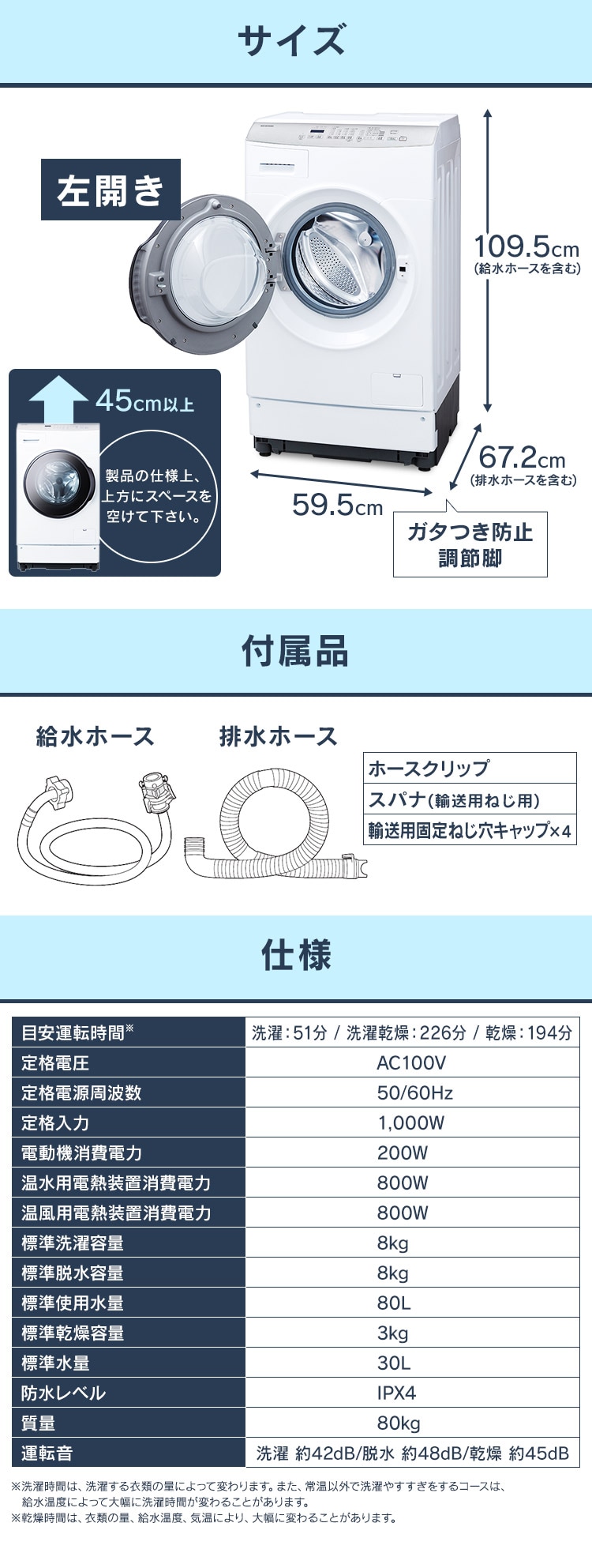 5機種【鬼比較】FLK832 違い口コミ:レビュー!ドラム式洗濯機アイリスオーヤマ