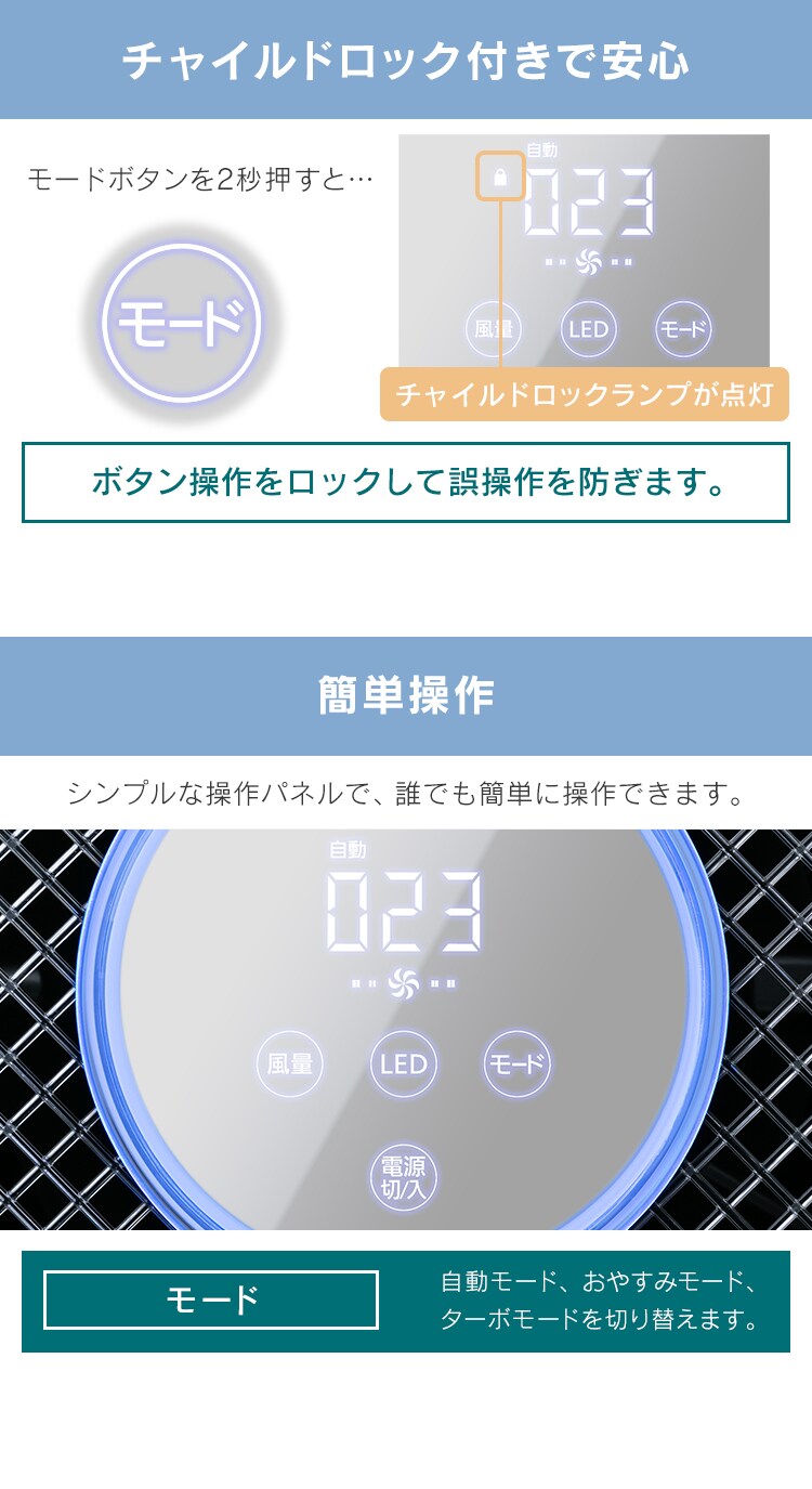 空気清浄機 36畳 IAP-A100 9