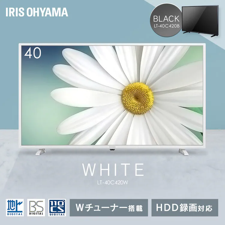 テレビ 40V型 LUCA LT-40D420W1
