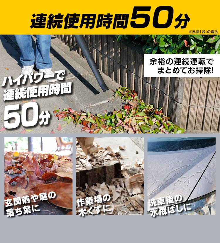 送風機 ブロワ 風量調節6段階 軽量 18V 充電式 本体のみ JB181-Z5