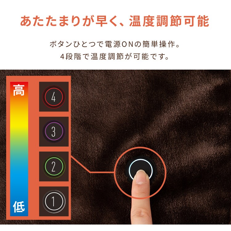 ヒートブランケット HW-HBK 全2色7
