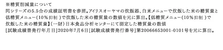 低糖質モード