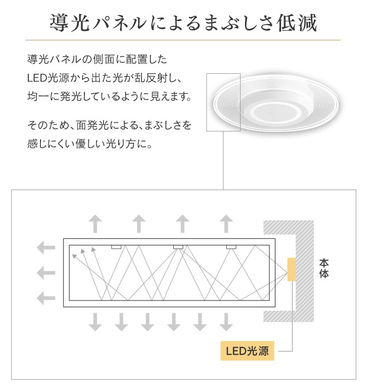 パネルライト 小型 LED 750lm 電球色 玄関 廊下 キッチン 洗面所 クローゼット トイレ 物置 照明 SCL-75L-LGP3