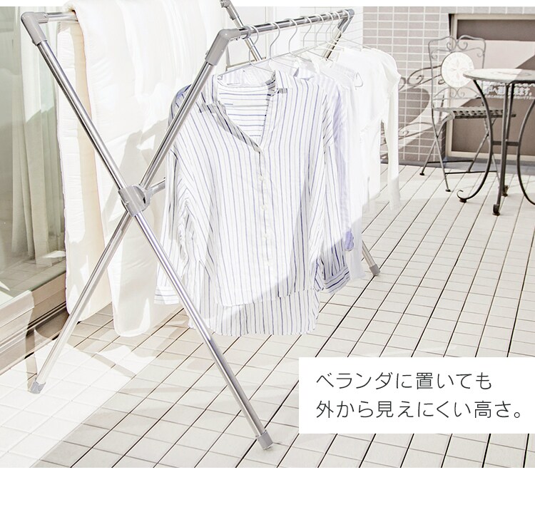 物干し ふとん干し 室内用 折りたたみ式 CSX-230 グレー11