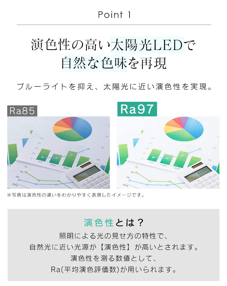 LEDデスクライト 2000lx 調光無段階 LDL-52K-W ホワイト4