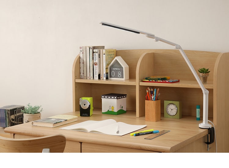 LEDデスクライト 2000lx クラウンタイプ LDL-71CLK-W ホワイト3