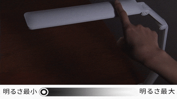 LEDデスクライト 2000lx クラウンタイプ LDL-71CLK-W ホワイト10