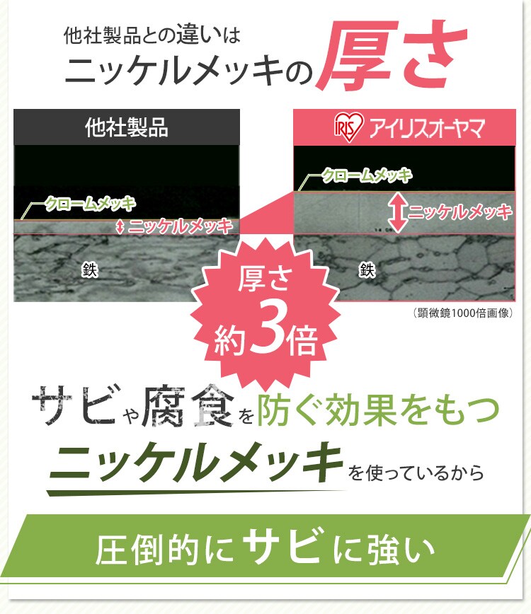 スチールラック 幅91cm メタルラック ワードローブ 2段 キャスター付き SEW2-913EC (ポール直径25mm・棚板3枚)10