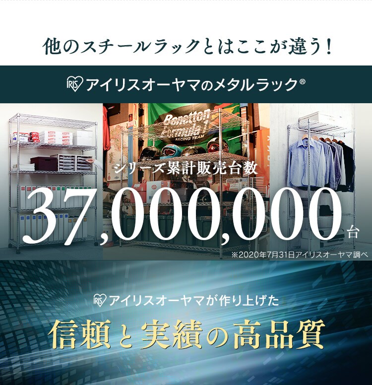 メタルラック 棚板 幅120cm MR-1260TK シルバー (ポール直径25mm)6