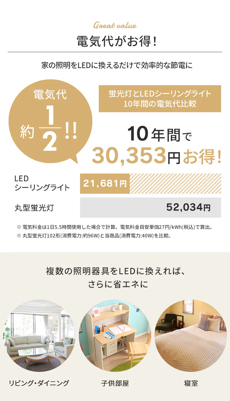 シーリングライト 8畳 調光 調色 木目調 ACL-8DL 全2色9