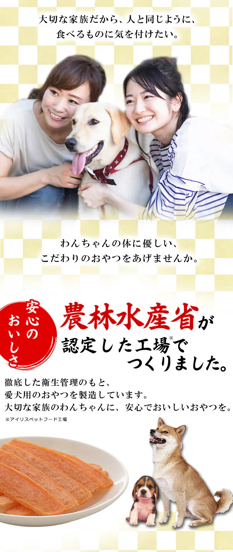 あらびきささみジャーキー 10枚 P-IJ-A102