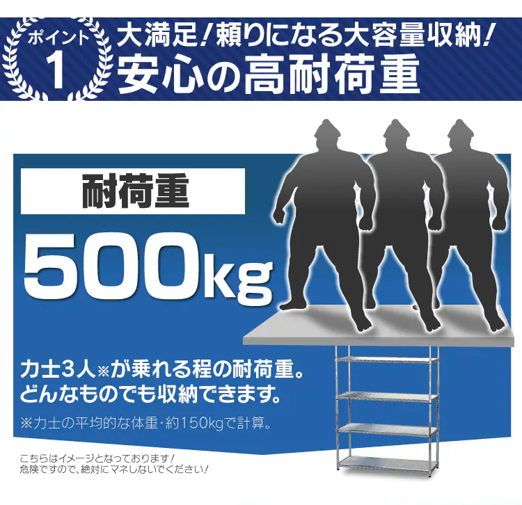 スチールラック 幅66cm メタルラック 3段 MR-6509 (ポール直径25mm・棚板3枚) 3