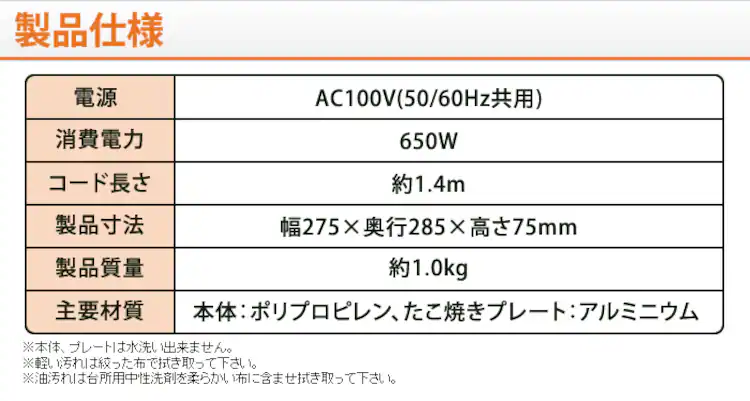 たこ焼き器 18穴 ITY-18-R レッド1