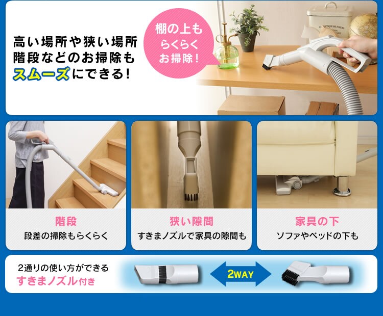 こんな場所のお掃除に大活躍！