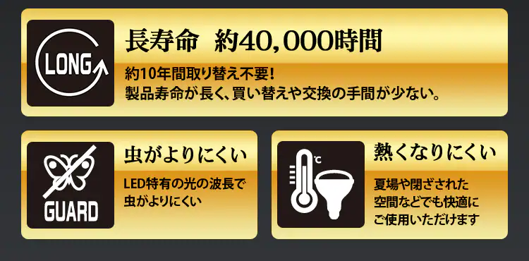 ワークライト LED 投光器 広配光 作業灯 3000lm LWT-3000CK6