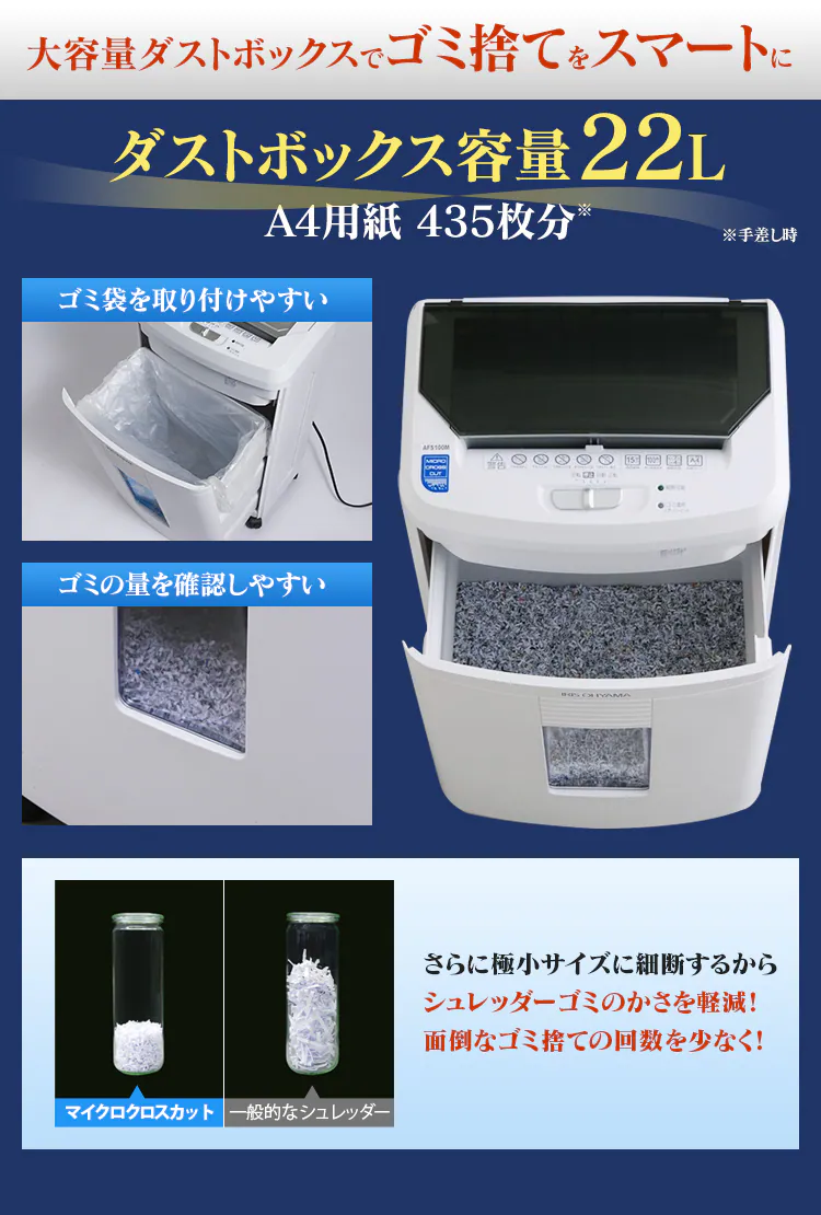 【訳あり】オートフィードシュレッダー AFS100M6