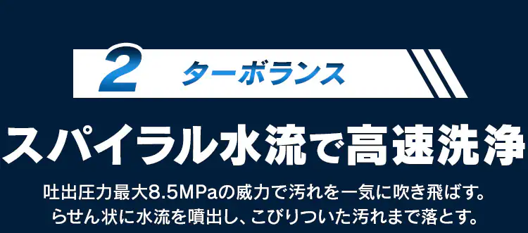 高圧洗浄機 タンク式 ベランダクリーナーセット ホワイト SBT-512N 6