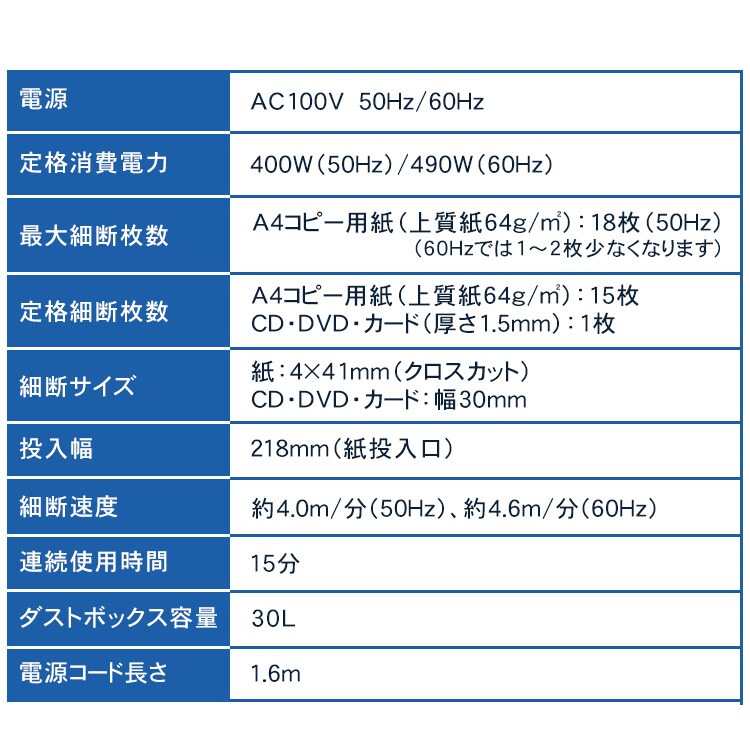 オフィスシュレッダー ホワイト OF18J H569943F│アイリスプラザ│アイリスオーヤマ公式通販サイト