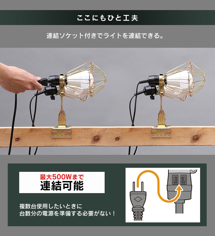 LEDクリップライト屋内用 200形相当 ILW-325GC311