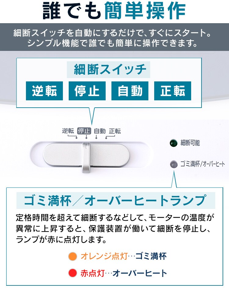 オートフィードシュレッダー クロスカット AFS60C7