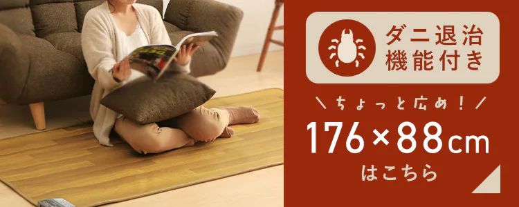 ホットカーペット 45×110? 温度調節2段階 HCM-1105FL-M7