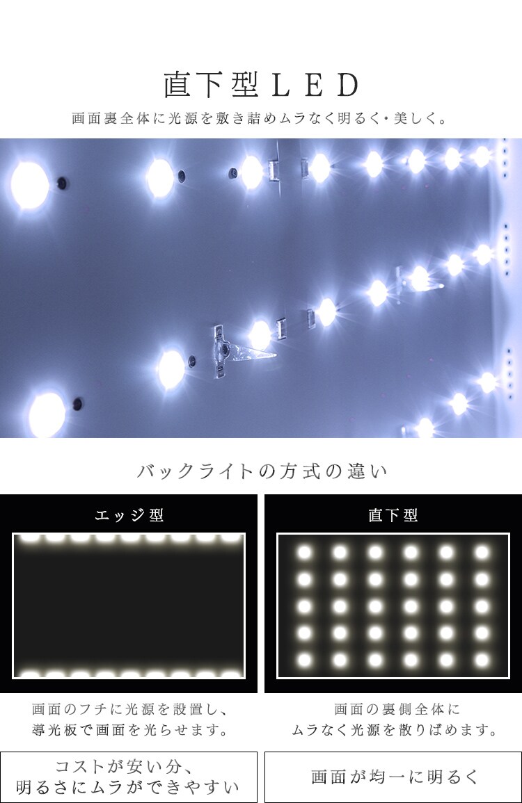 【訳あり】LUCA フルハイビジョンテレビ 43インチ LT-43A420 ブラック4