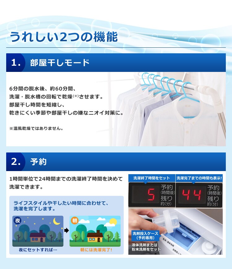 【訳あり】【設置費込み】全自動洗濯機 5.0kg IAW-T502EN  シルバー 2
